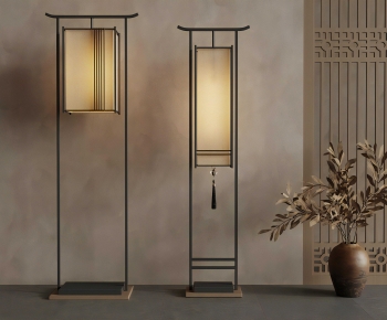 New Chinese Style Floor Lamp-ID:650501973