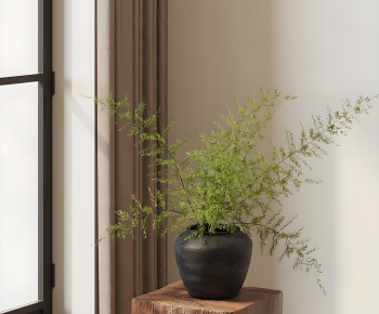 Modern Potted Green Plant-ID:544867041