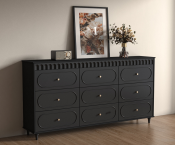 French Style Side Cabinet-ID:350179783