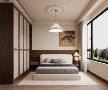 New Chinese Style Bedroom-ID:333029996
