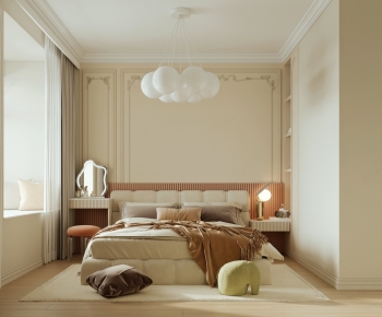 French Style Bedroom-ID:105958946