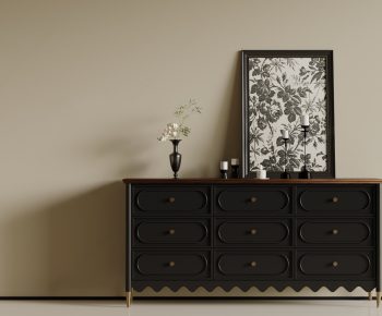 French Style Side Cabinet-ID:483304986