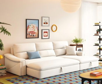 Modern A Living Room-ID:743309971