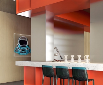 Modern Real Estate Sales Office-ID:637390673