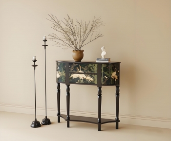 French Style Entrance Cabinet-ID:617378007