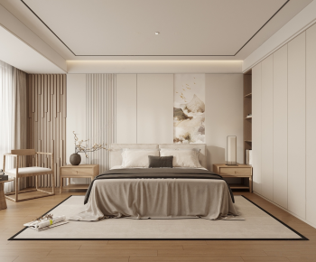 New Chinese Style Bedroom-ID:541291957