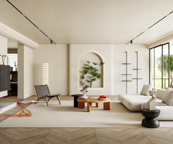 Modern A Living Room-ID:264846092