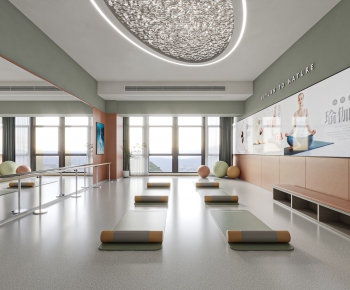 Modern Yoga Room-ID:556412942