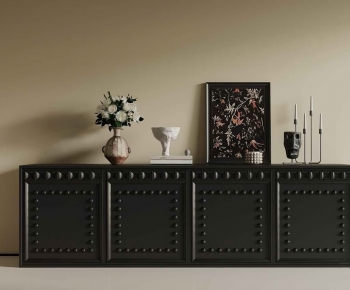 French Style Side Cabinet-ID:122342115