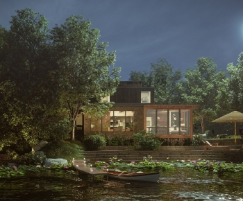 Modern Courtyard/landscape-ID:983313087