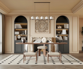 French Style Study Space-ID:687355045