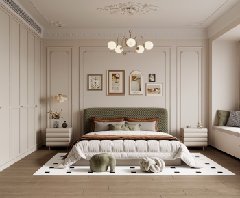 French Style Bedroom-ID:123423106