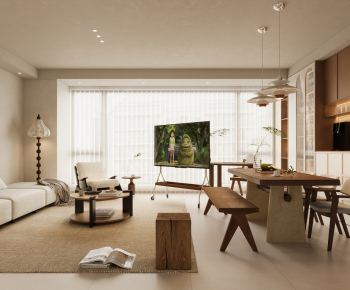 Modern A Living Room-ID:964416981