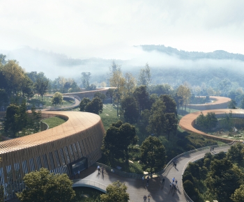 Modern Park Landscape-ID:816884048