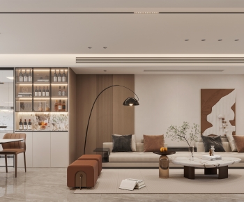 Modern A Living Room-ID:258660086