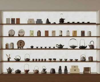 New Chinese Style Tea Set-ID:883903039