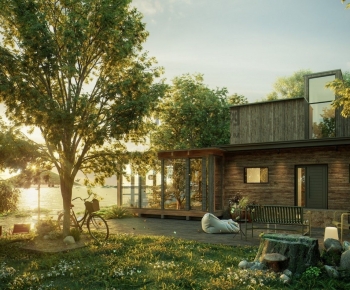 Modern Courtyard/landscape-ID:127916103