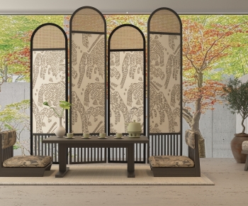 Modern Tea Tables And Chairs-ID:392692095