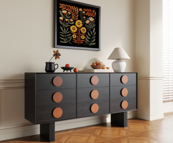 Modern Entrance Cabinet-ID:911068932