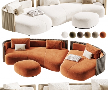 Modern Curved Sofa-ID:622879037