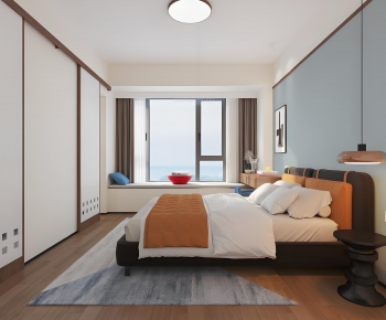 Modern Bedroom-ID:434829951