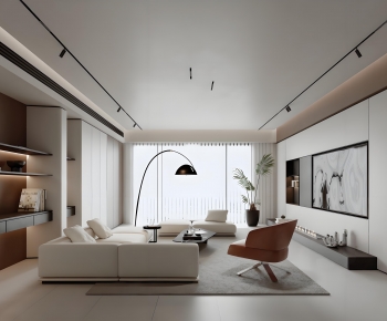 Modern A Living Room-ID:269160036
