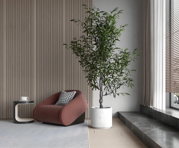 Modern Single Sofa-ID:872028115