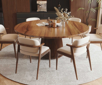 Modern Dining Table And Chairs-ID:385029363