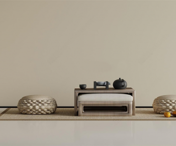 New Chinese Style Tea Tables And Chairs-ID:323693041