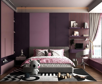Modern Girl's Room Daughter's Room-ID:543900013