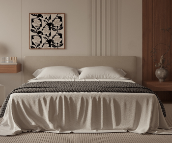 Modern Double Bed-ID:311542033