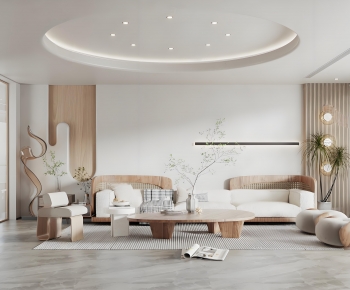 Modern A Living Room-ID:529310757