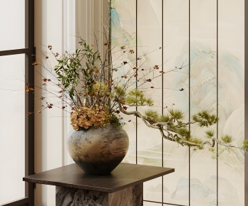 Wabi-sabi Style Flower Arrangement-ID:222086913