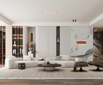 Modern A Living Room-ID:870997915