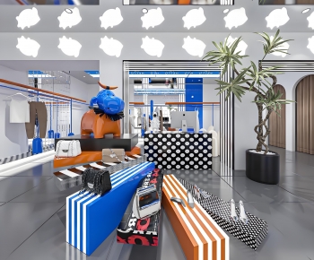 Modern Clothing Store-ID:670799027