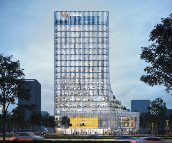 Modern Appearance Of Commercial Building-ID:578298099