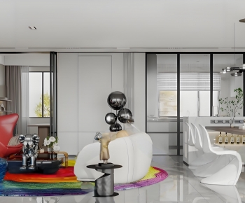 Modern A Living Room-ID:635281095