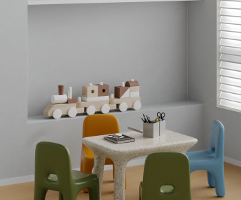 Modern Children's Table/chair-ID:777968886