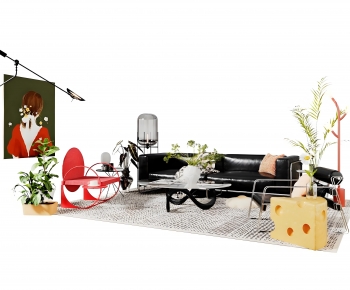 Modern Sofa Combination-ID:604995972