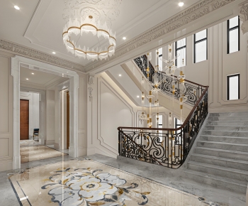 European Style Stairwell-ID:992547993