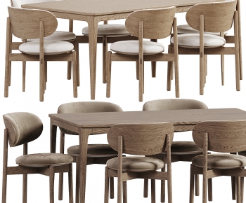 Modern Dining Table And Chairs-ID:371282103
