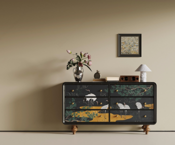 French Style Side Cabinet-ID:929034956