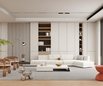 Modern A Living Room-ID:113360888