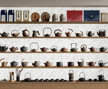 New Chinese Style Tea Set-ID:638587955