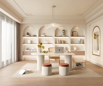French Style Study Space-ID:932171116