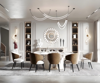 American Style Dining Room-ID:856195936