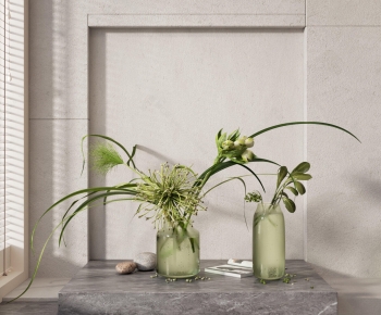 Modern Aquatic Green Plant-ID:102364064