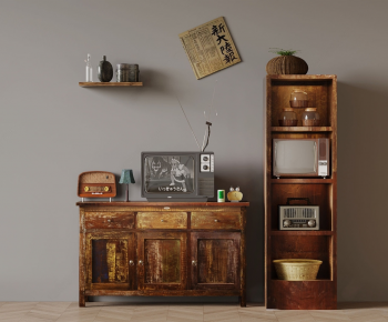 Retro Style TV Cabinet-ID:179596905