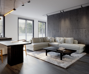 Industrial Style A Living Room-ID:562320954