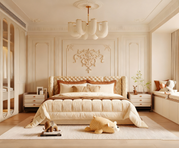 French Style Bedroom-ID:613416917